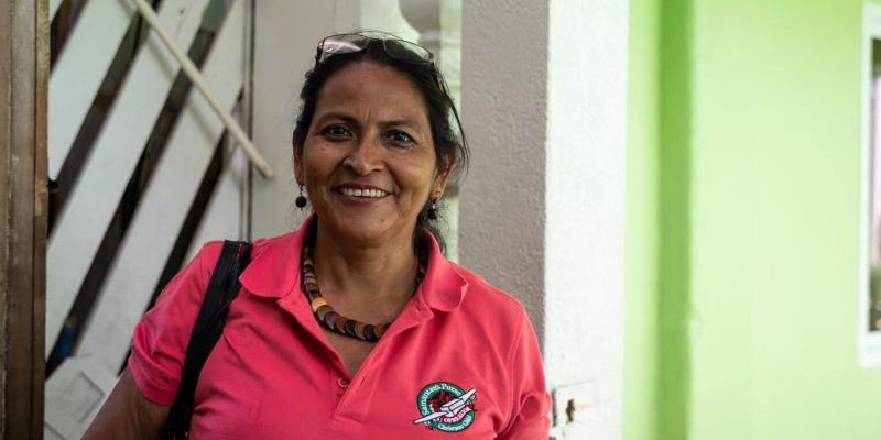 Julia Bonilla has been praying for the people of Guanaja since Hurricane Mitch devastated the area in 1998.