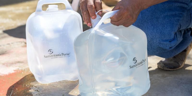 Samaritan’s Purse water systems throughout Acapulco are poised to supply water for up to 60,000 people per day. 